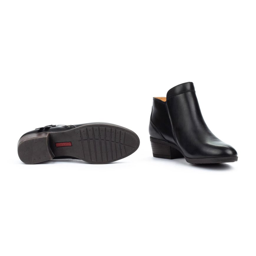 Women's Pikolinos DAROCA Ankle Boots Black | NZ E12AQ75